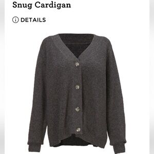 CAbi Women's Gray Cardigan Sweater